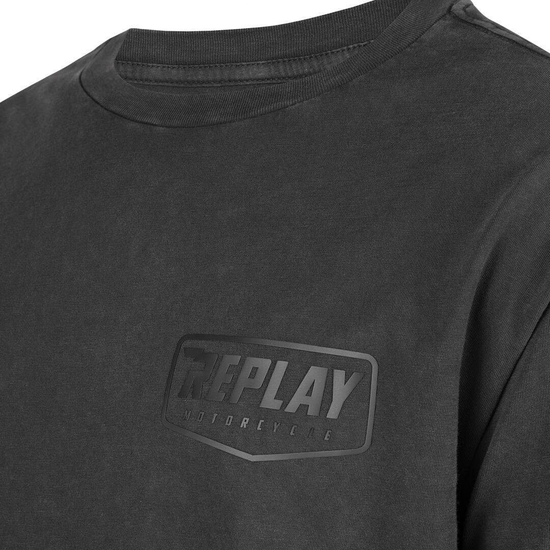Kurzarmshirt Classic T-Shirt Replay Black