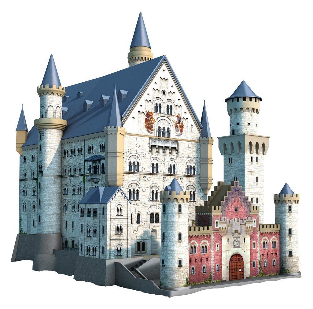 3D-Puzzle Ravensburger Neuschwanstein, Ravensburger Schloss Puzzleteile Puzzle