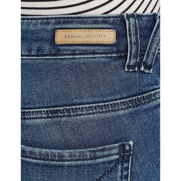 Comma Slim-fit-Jeans blau schmal (1-tlg)