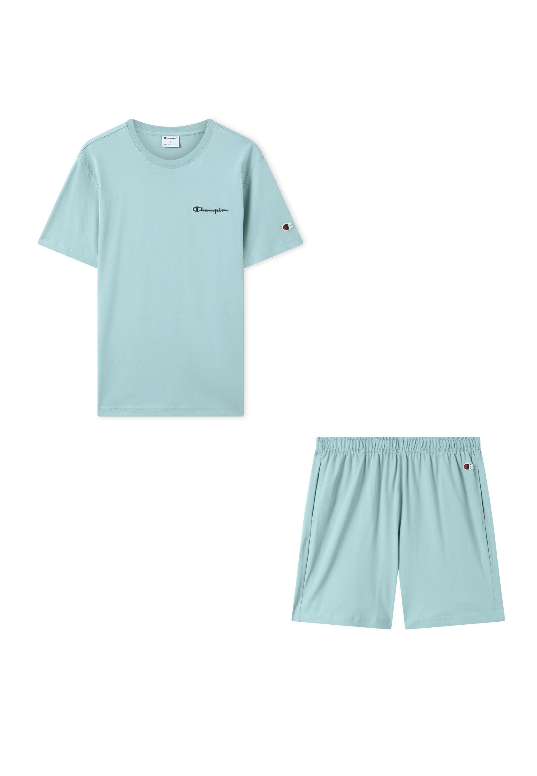 Champion Sportanzug Summer Set (2-tlg), zweiteiliges Set, aus Baumwolle, auch in großen Größen – Bild 4 von 4