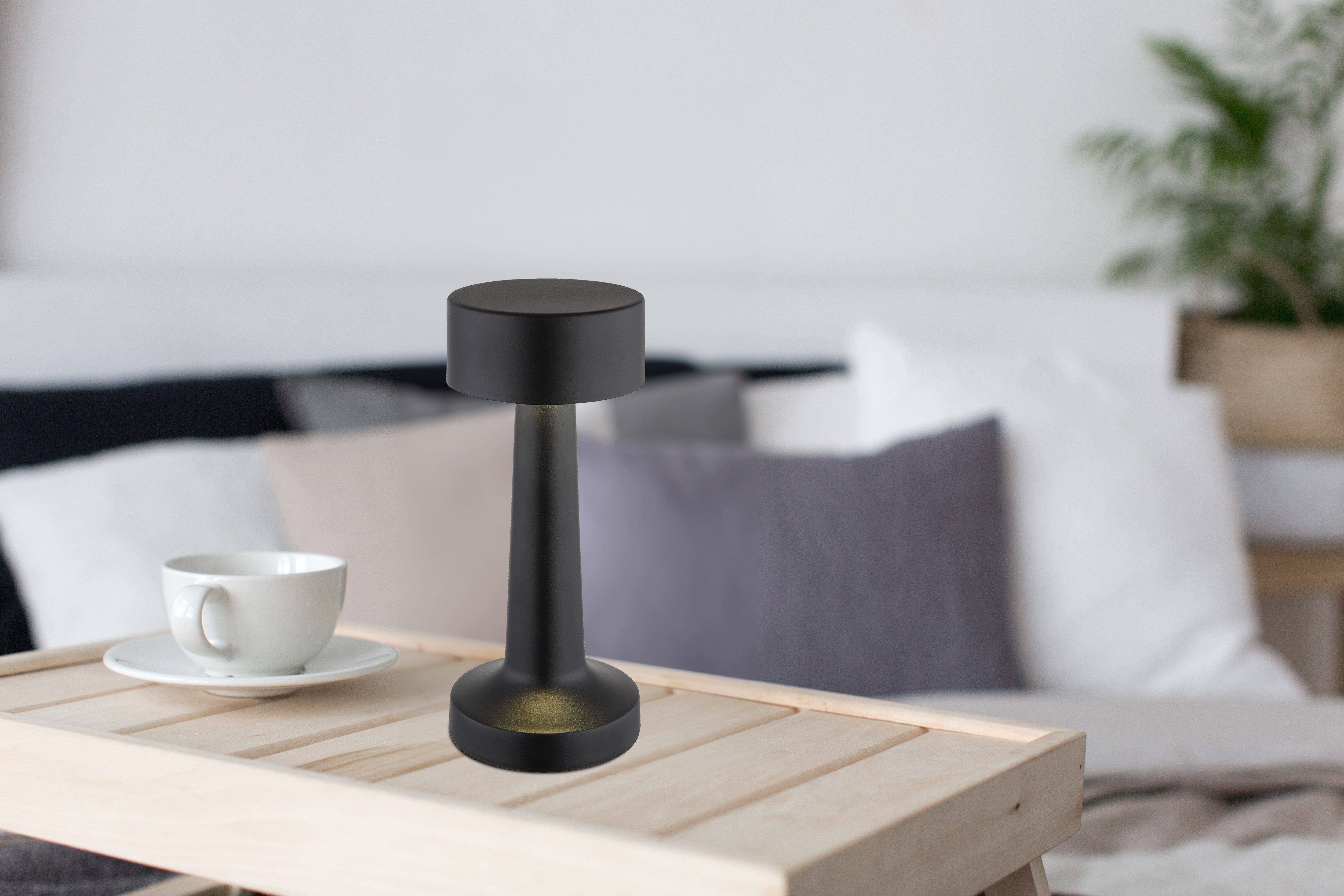 GLOBO LIGHTING LED Tischleuchte ANGELIKA - Akkutischleuchte, Dimmfunktion, günstig online kaufen