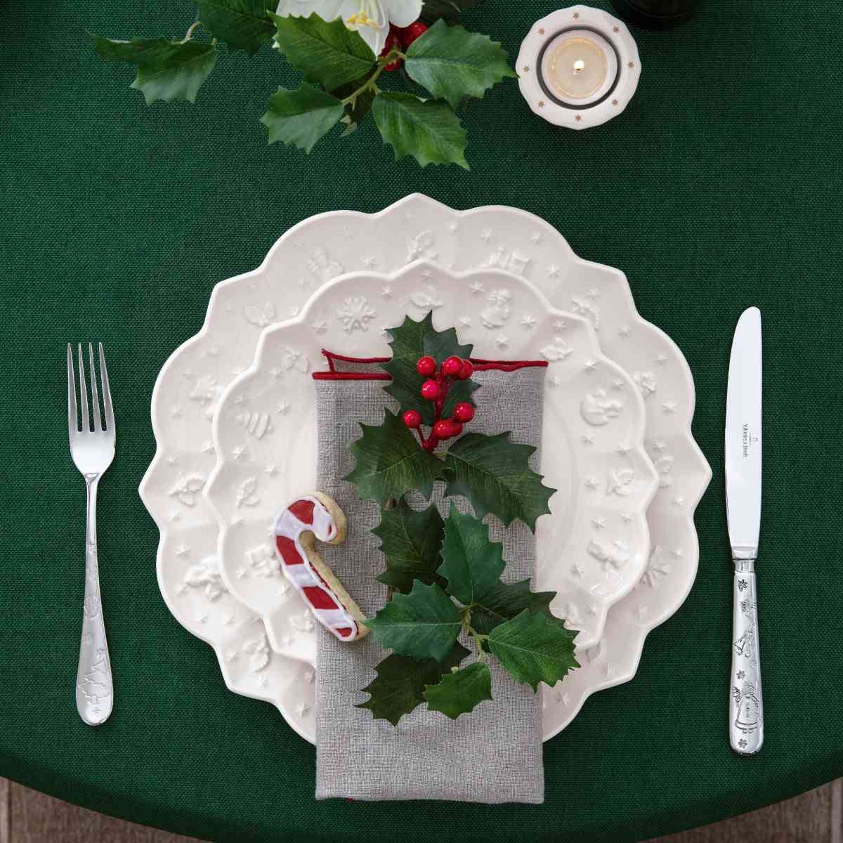 Villeroy & Boch Frühstücks-Geschirrset Toy's Delight Royal Classic Weihnachtsgeschirr, Porzellan, 6-tlg.