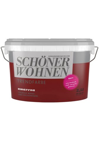 Красивый WOHNEN FARBE Wand- и Deckenfa...