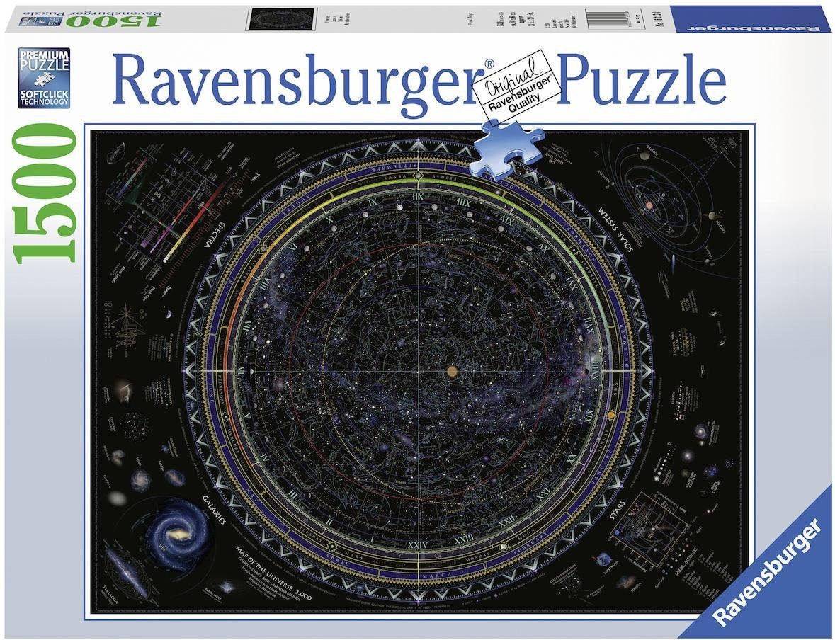 Image of Puzzle 1500 Teile, 80x60 cm, Universum