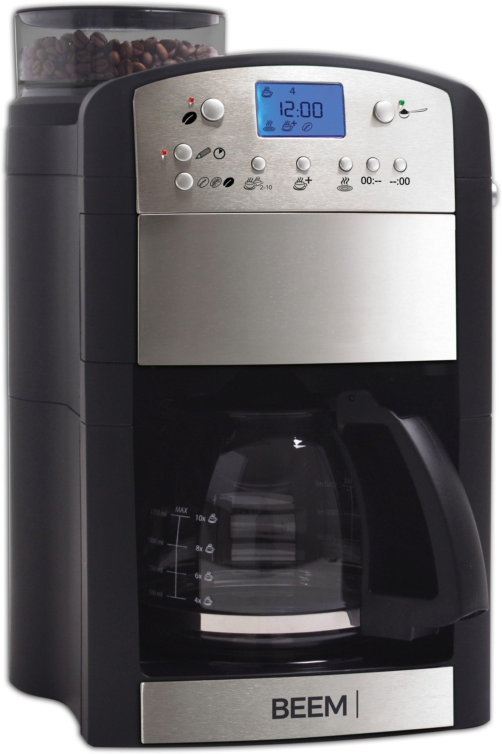 Kaffeemaschine mit Mahlwerk Fresh-Aroma-Perfect Thermostar, 1,25l Kaffeekanne, Permanentfilter Kaffeemaschine mit Mahlwerk Fresh-Aroma-Perfect Thermostar, 1,25l Kaffeekanne, Permanentfilter