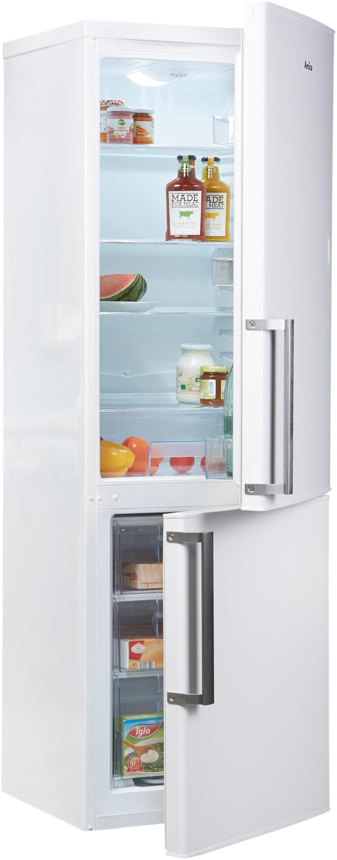 Amica Kühl-/Gefrierkombination KGC 15477W, 170,2 cm hoch, 54,5 cm breit - Amica