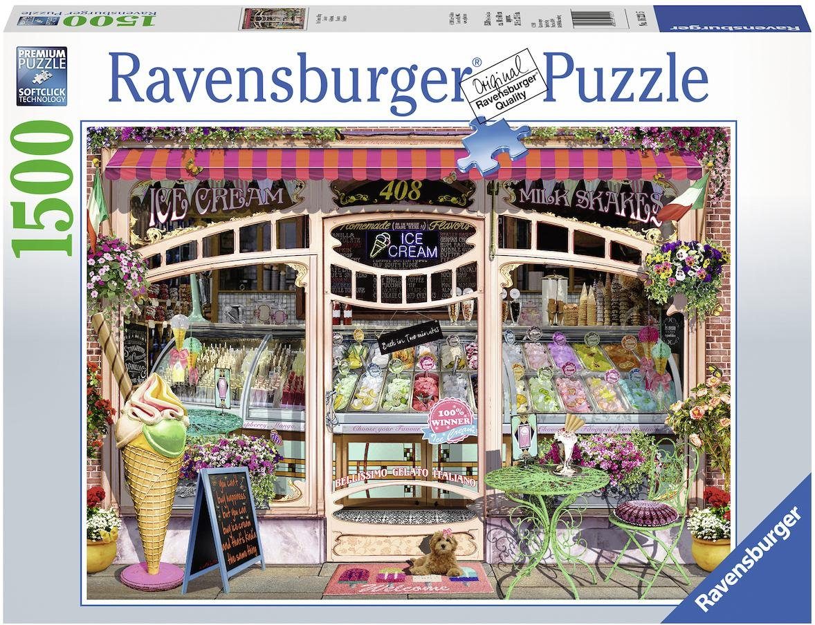 Image of Ravensburger Puzzle »Ice Cream Shop«, 1500 Puzzleteile, Made in Germany, FSC® - schützt Wald - weltweit