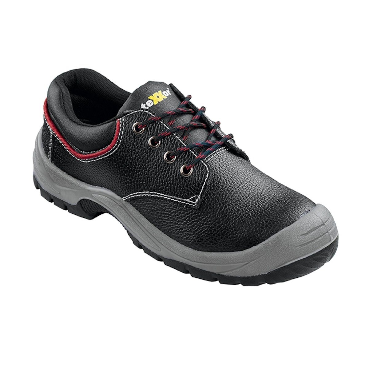 TRIZERATOP S3-Sicherheitshalbschuhe NIZZA schwarz/rot Gr. 39 Arbeitsschuh