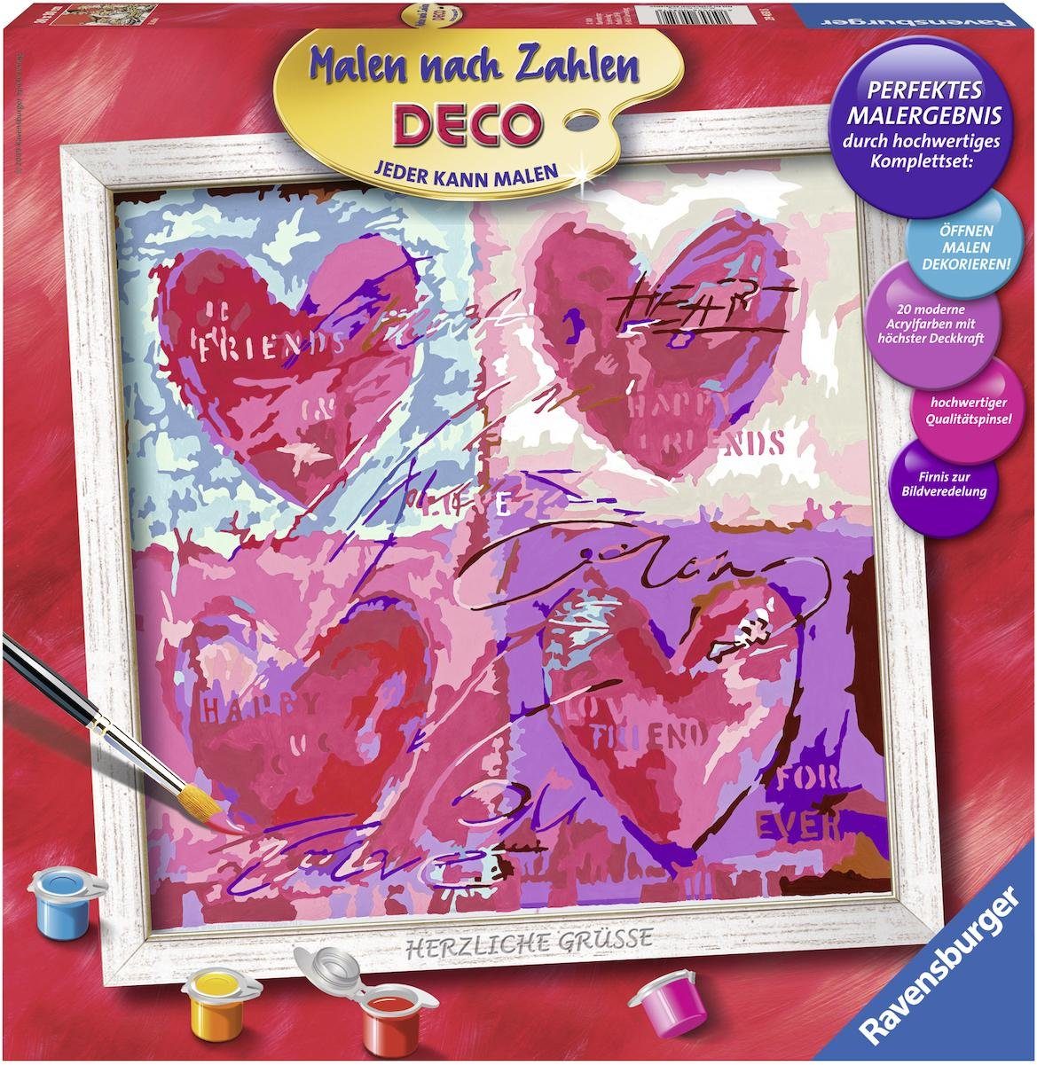Ravensburger Malen nach Zahlen »Herzliche Grüße« | OTTO