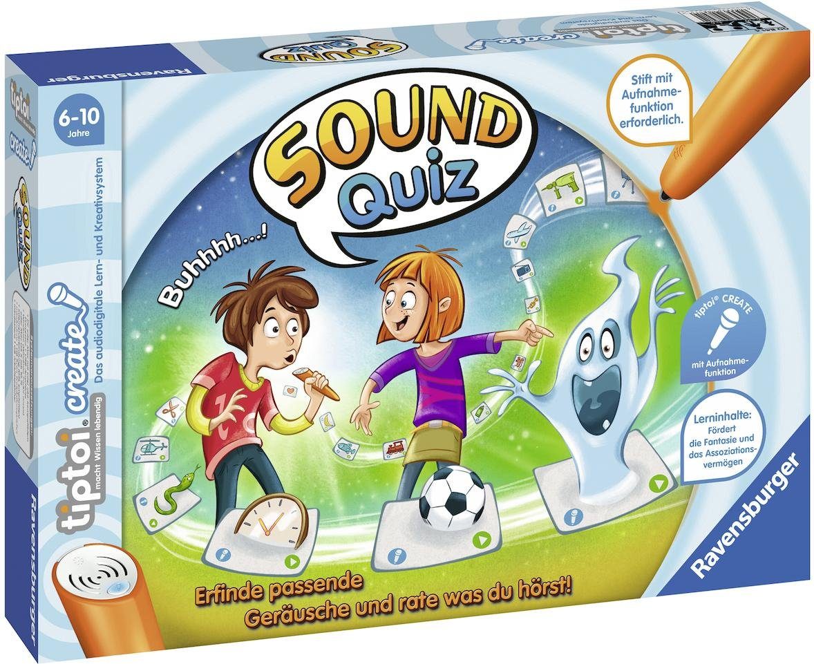 Image of RAVENSBURGER CREATE Sound-Quiz tiptoi®, Mehrfarbig