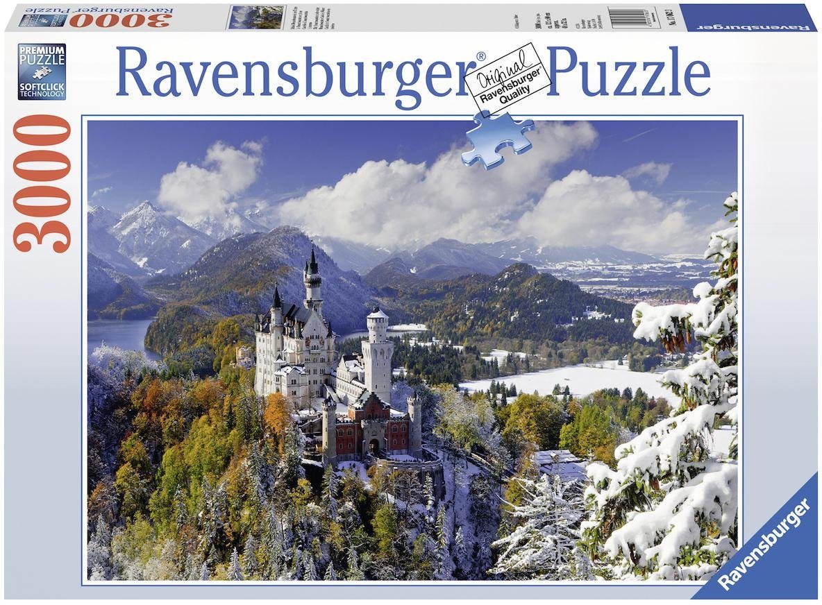 Ravensburger Puzzle »Schloß Neuschwanstein im Winter«, 3000 Teilig
