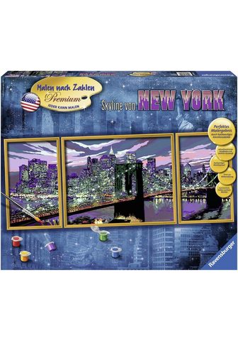 RAVENSBURGER Рисовать nach Zahlen "Skyline von...