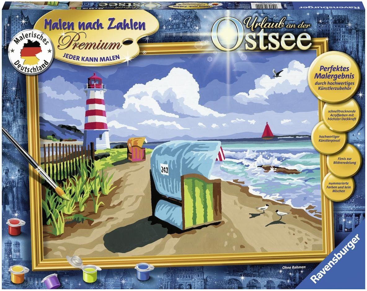 Ravensburger Malen nach Zahlen »Urlaub an der Ostsee«, Made in Europe, FSC®  - schützt Wald - weltweit online kaufen | OTTO