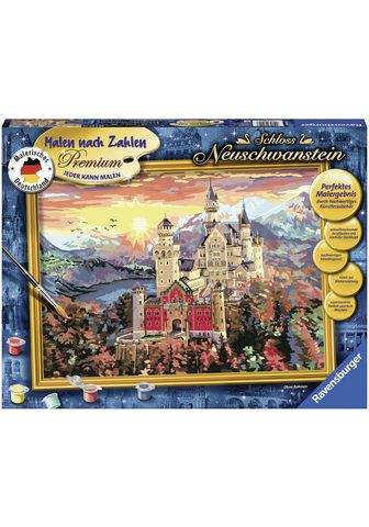 RAVENSBURGER Рисовать nach Zahlen "Schloss Neu...