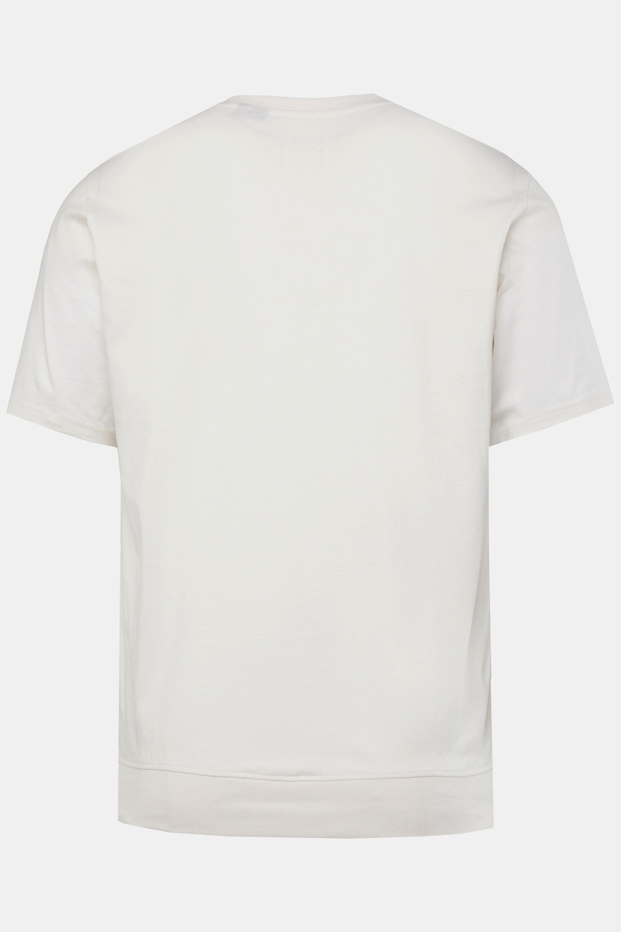 JP1880 T-Shirt Henley Bauchfit Halbarm Rundhals