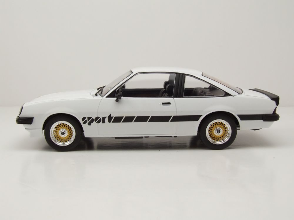 MCG Modellauto Opel Manta B Sport 1980 weiß, Maßstab 1:18