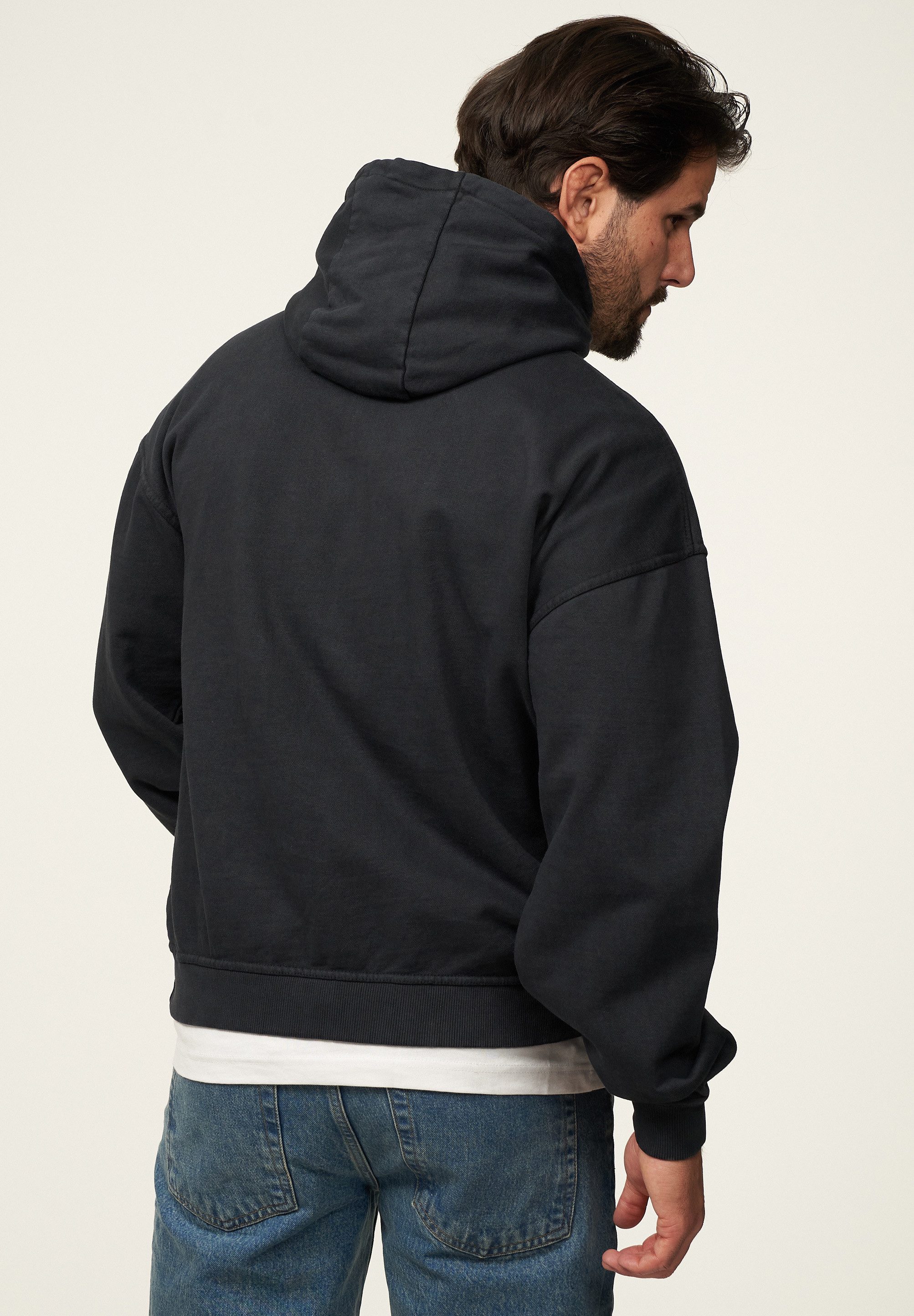 BEHYPE STUDIOS Hoodie BHSOITA Herren Heavy Oversize Blank Kapuzenpullover Sweatshirt Raglan Sweater