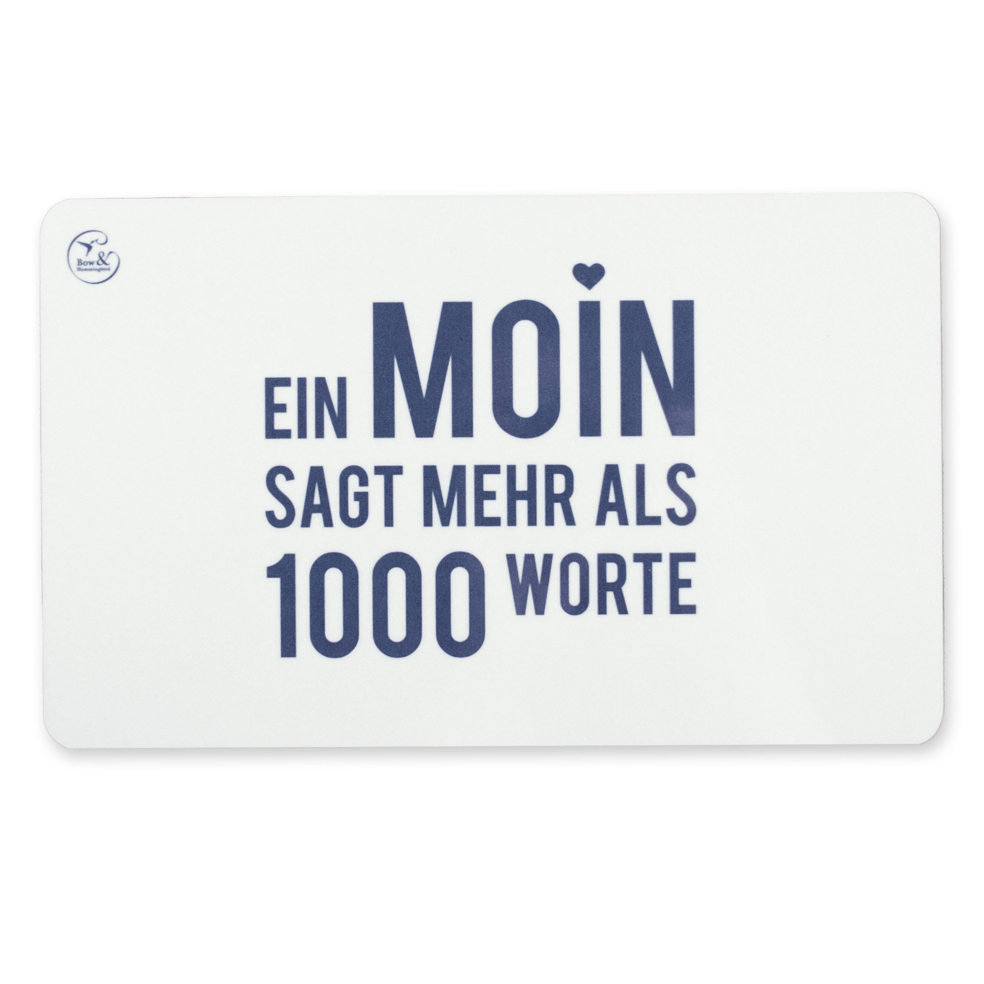 Frühstücksbrett Frühstücksbrettchen Moin