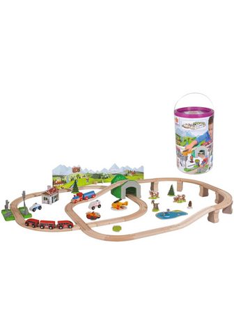 EICHHORN Spielzeug-Eisenbahn "Bahnset Berg...