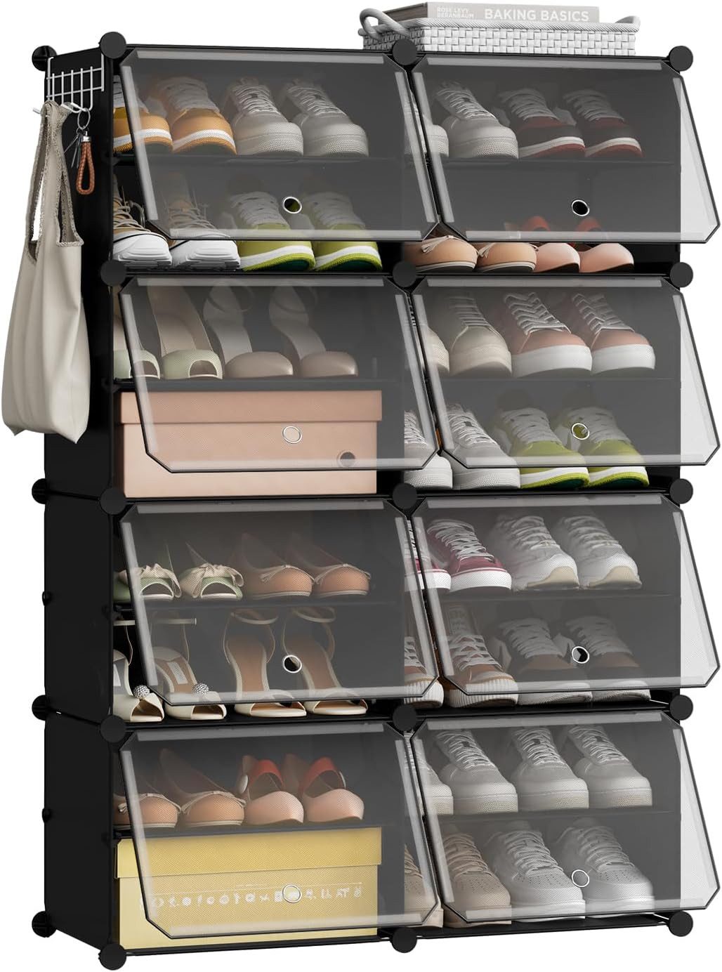 EUGAD Schuhbox (16 St), Schuhorganizer Schuhregal günstig online kaufen