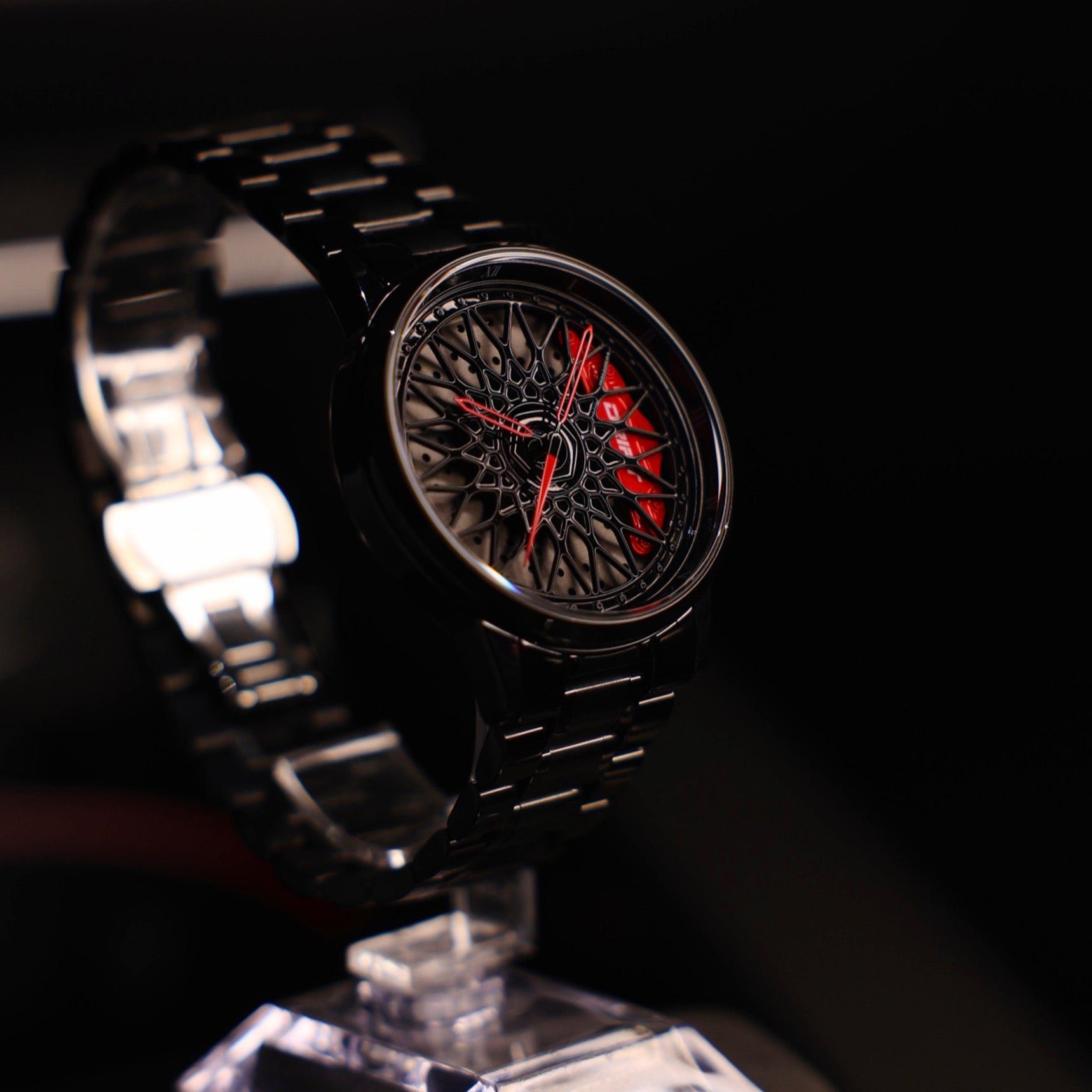 DRIFTELEMENT Quarzuhr Racing Felgenuhr, Dreidimensionales Felgendesign günstig online kaufen