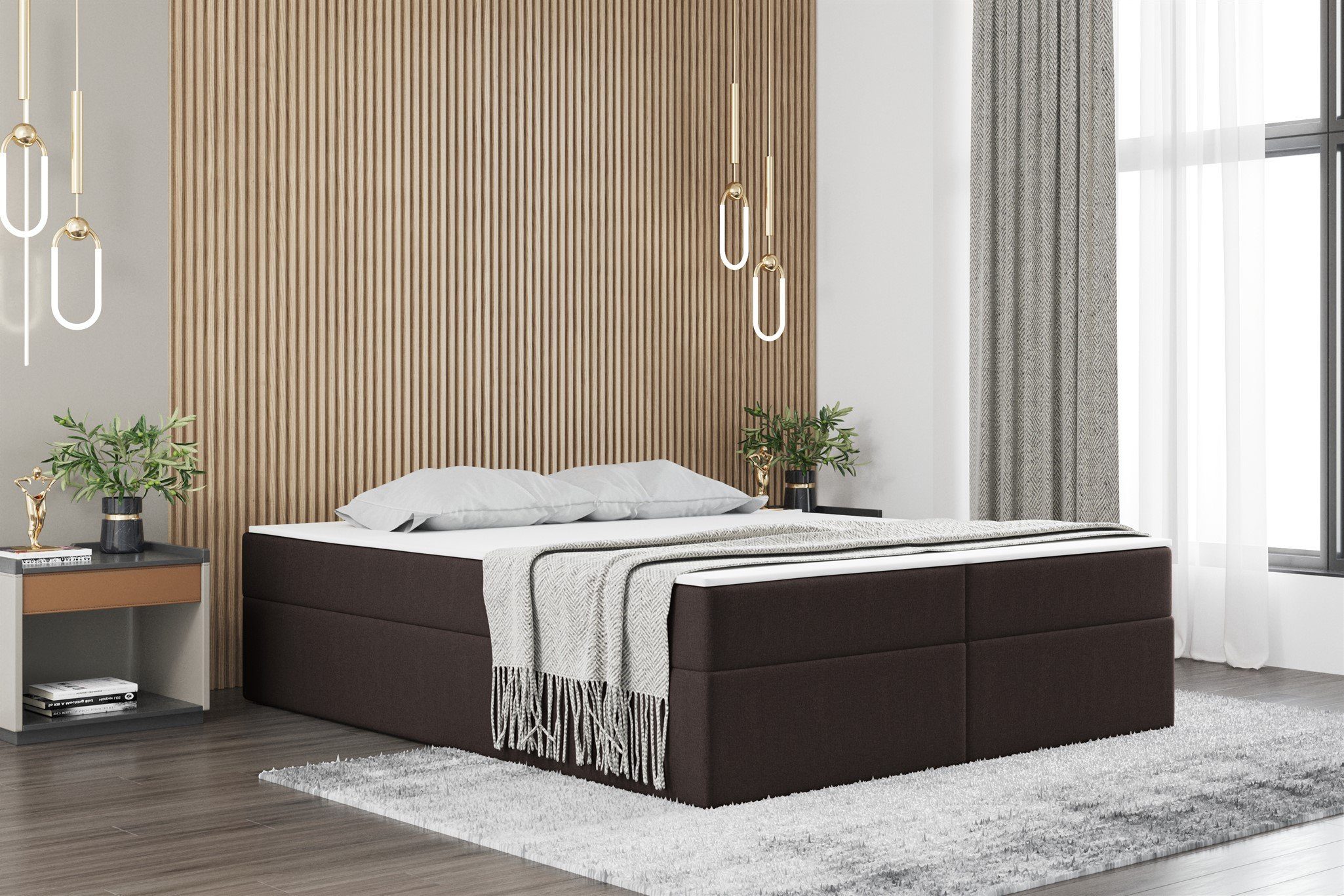 Fun Möbel Boxbett Dachschräge-Schlafzimmerbett PRIMA in günstig online kaufen
