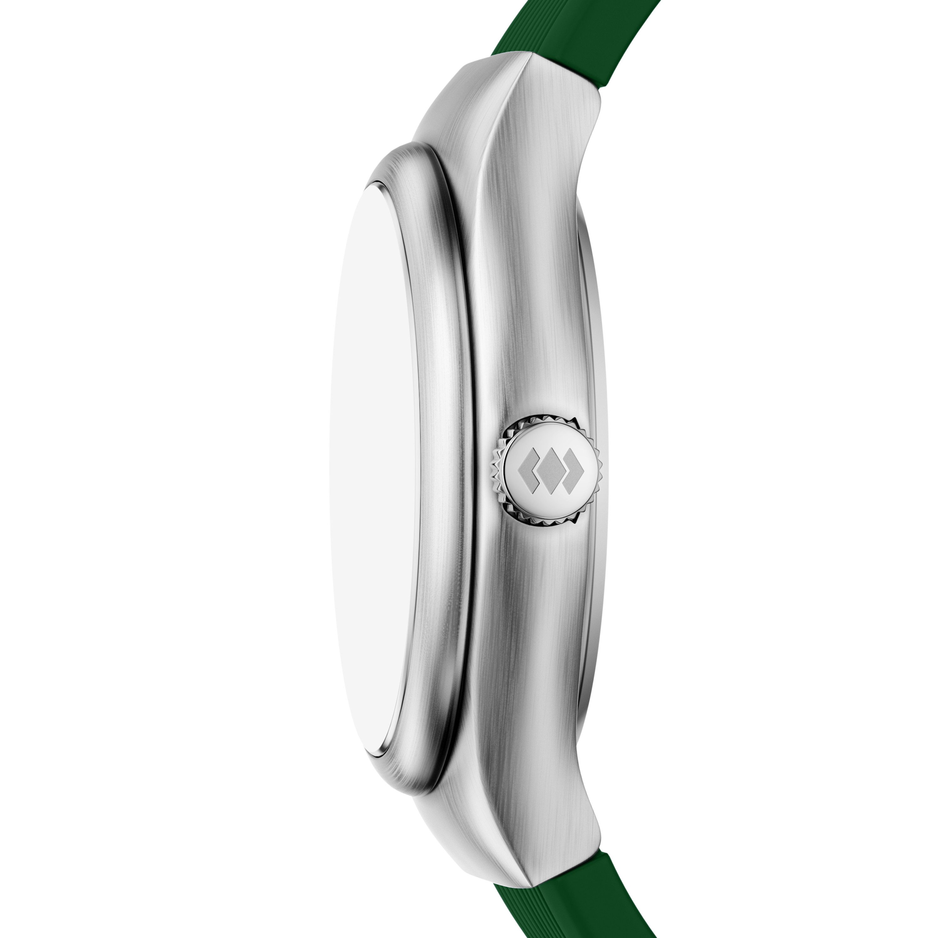 Fossil Quarzuhr World Flags Big Tic Mexico - LE1236, Armbanduhr, Herrenuhr, Silikonarmband, analog, digital