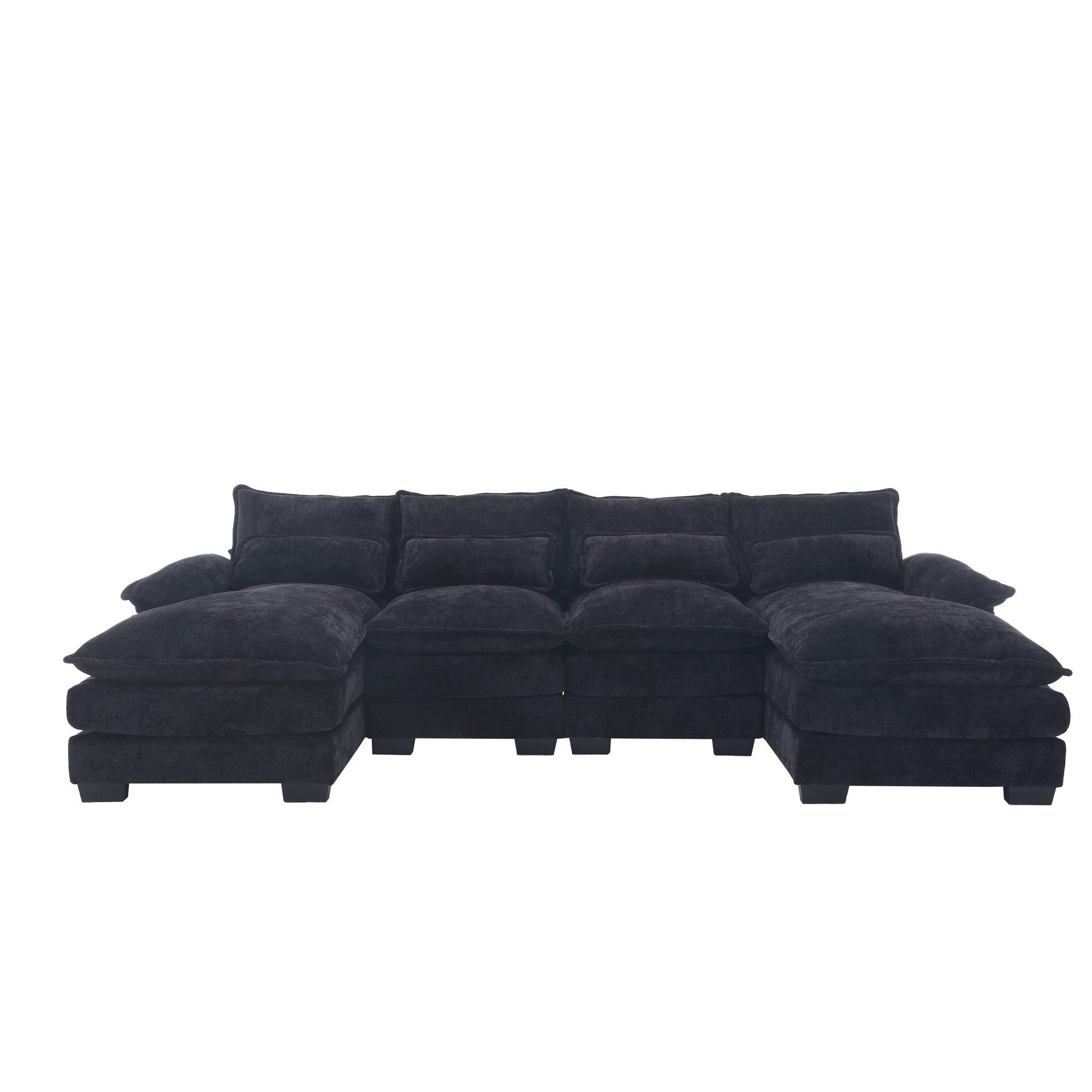 LVHOM Loungesofa 261x134x82 cm (LxBxH), frei Kombination, 4-6 Personen, ink günstig online kaufen