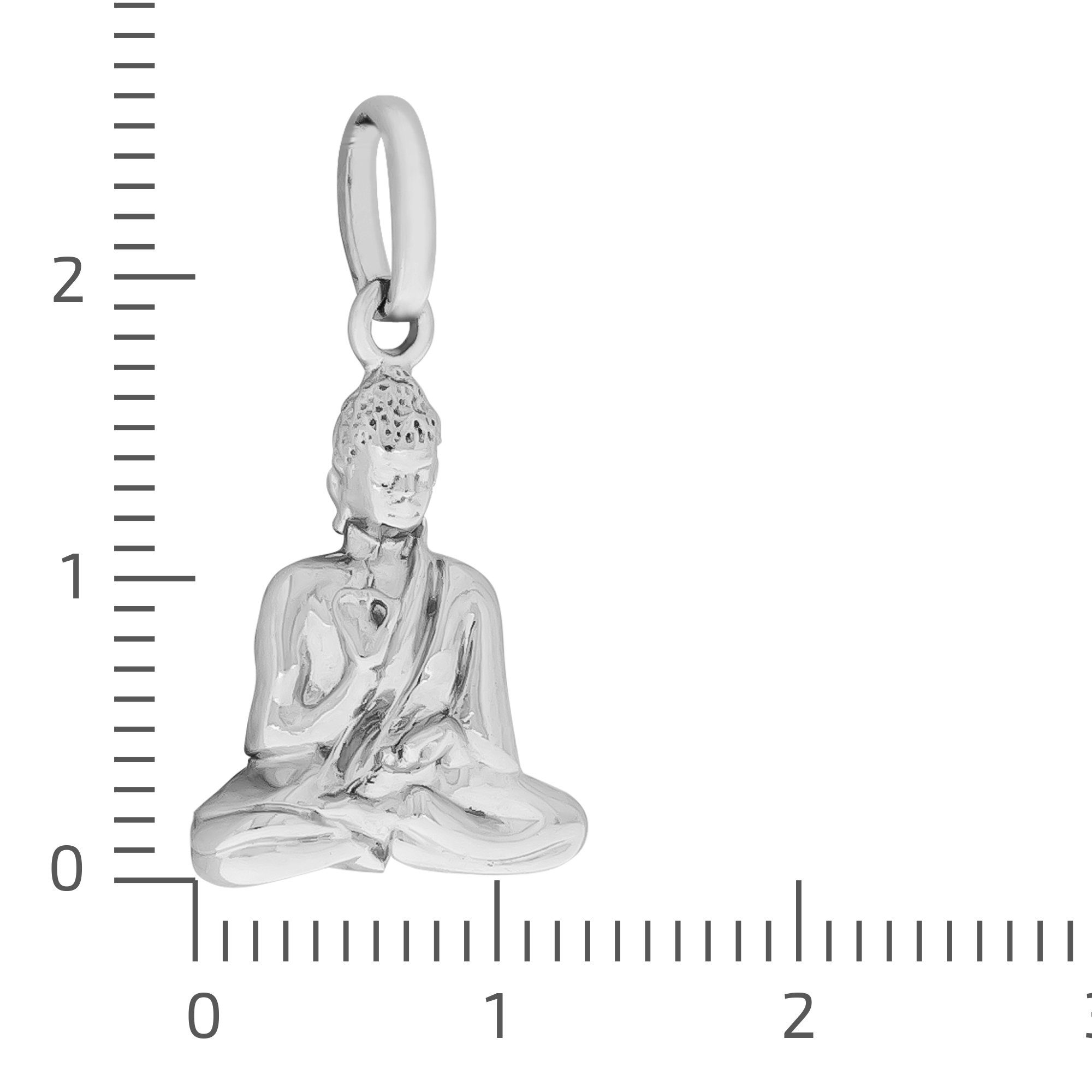 Vivance Kettenanhänger 925/- Sterling Silber rhodiniert Buddah günstig online kaufen