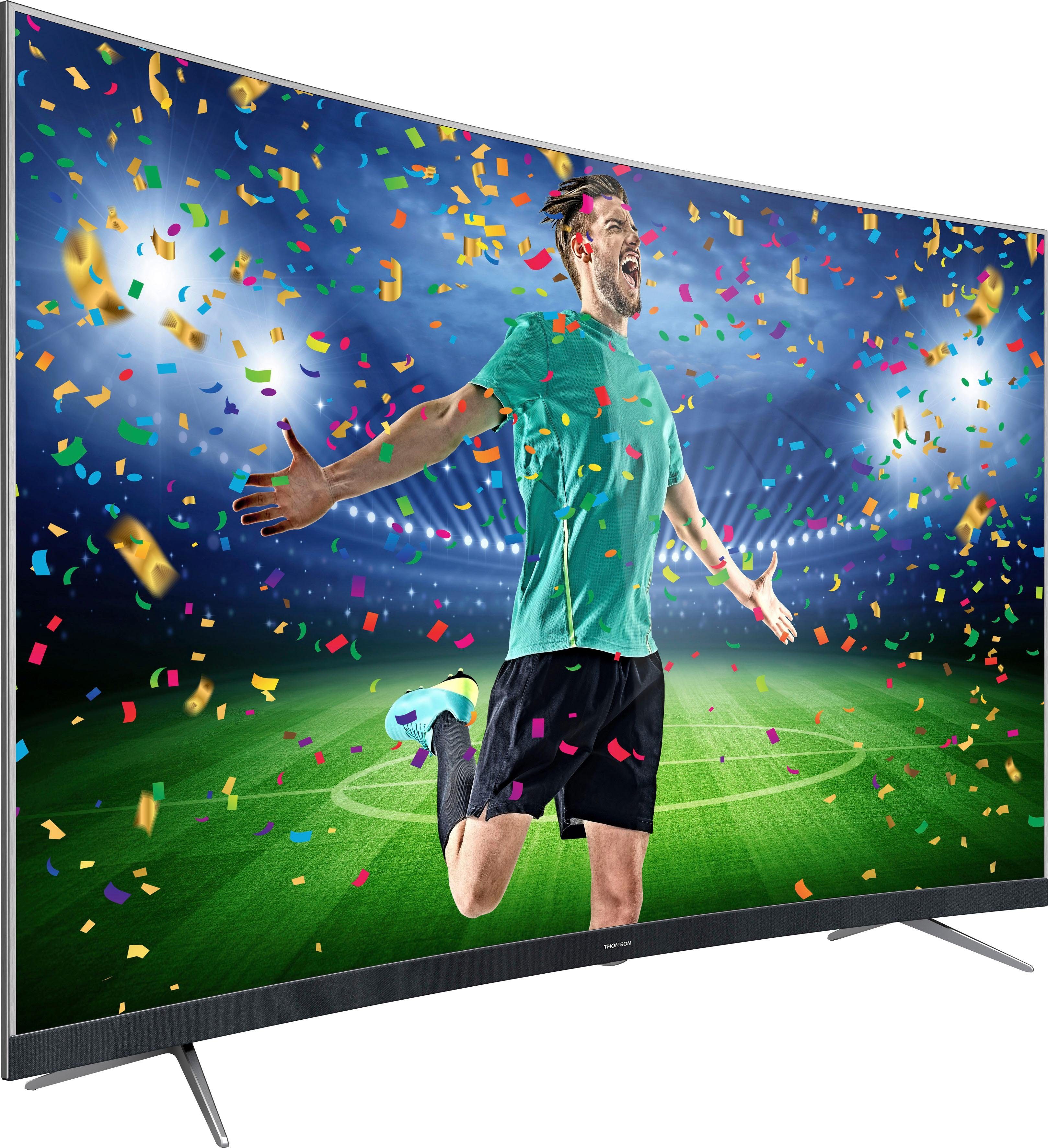 Thomson 55UD6696 Curved-LED-Fernseher (139 cm/55 Zoll, 4K Ultra HD, Smart-TV) - Thomson