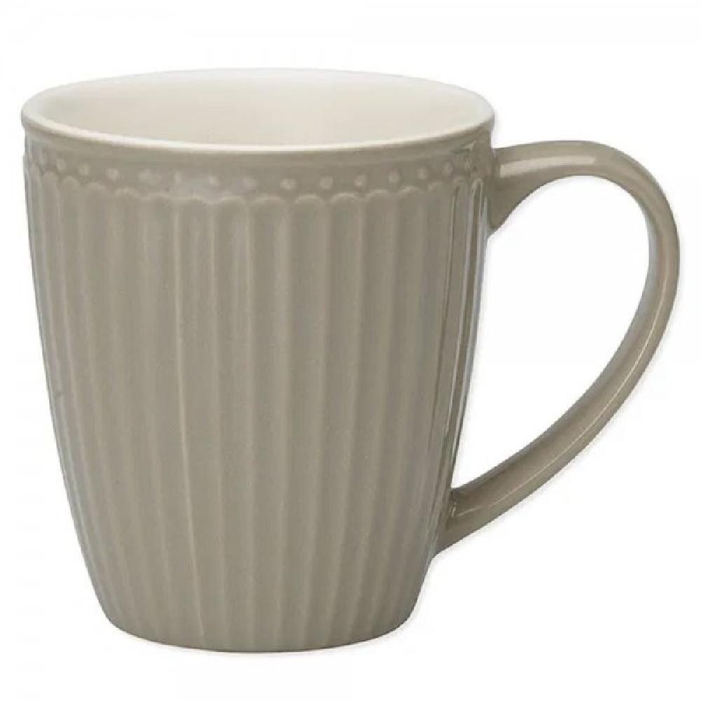 Greengate Tasse Tasse mit Henkel Alice Warm Grey