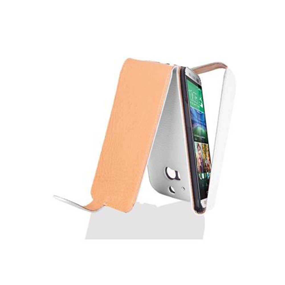 Cadorabo Handyhülle für HTC ONE M8 Hülle HTC ONE M8, Handy Schutzhülle, Klappbare Hülle, Kunstleder mit Magnetverschluss