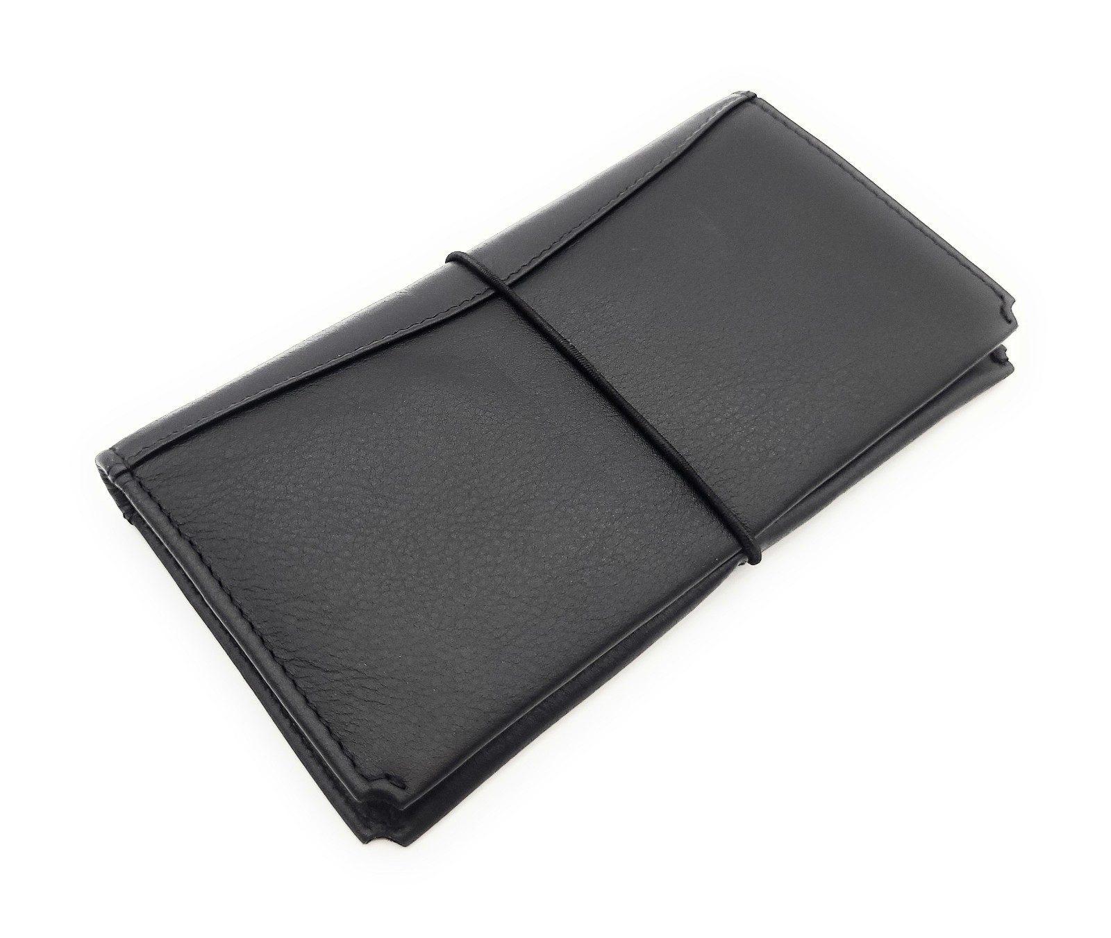 Lemasi Tabakbeutel echt Leder Tabaktasche Drehertasche Tabaketui, Blättchenfach, Filterfach, Tabakfach, Feuerzeugfach