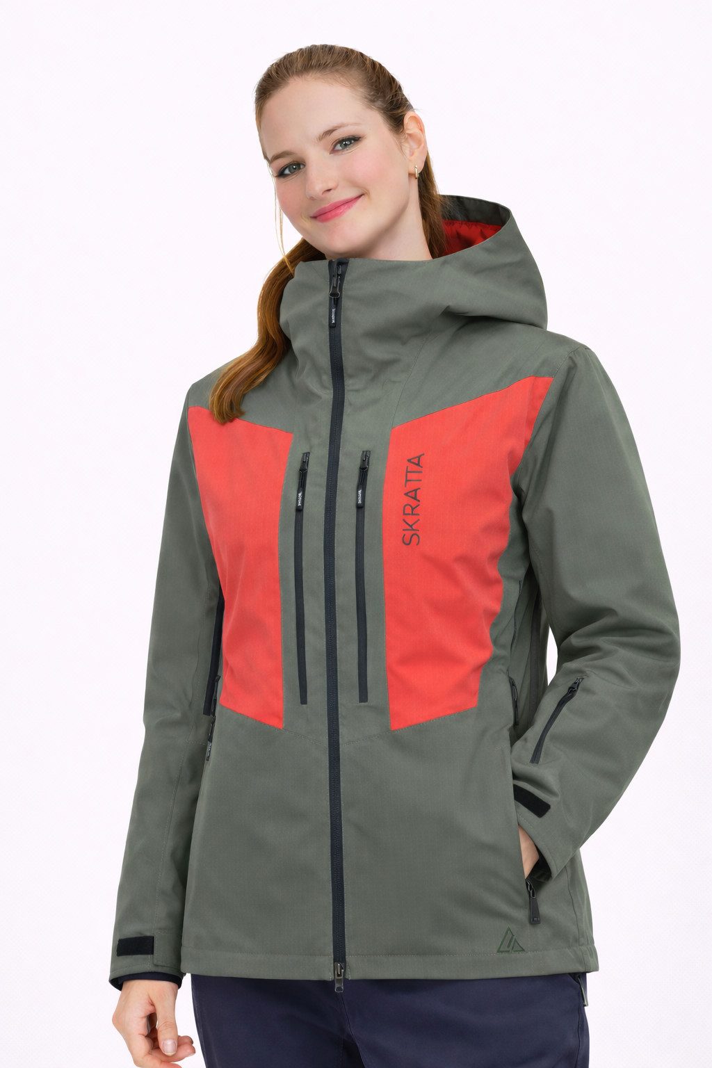 Skratta Skijacke Damen Outdoorjacke Jesper mit RECCO Reflektor