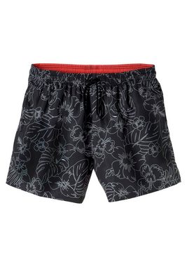 s.Oliver Badeshorts mit modernem Print