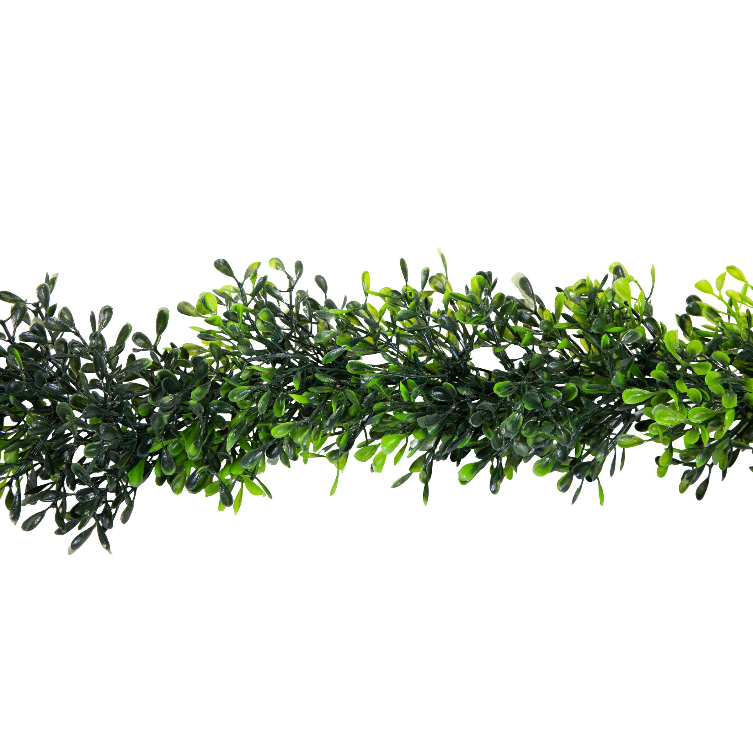Kunstgirlande Buchsbaumgirlande 180cm PM künstliche Buchsgirlande Buchsbaum, Seidenblumen Roß, Höhe 180,00 cm – Bild 3 von 5