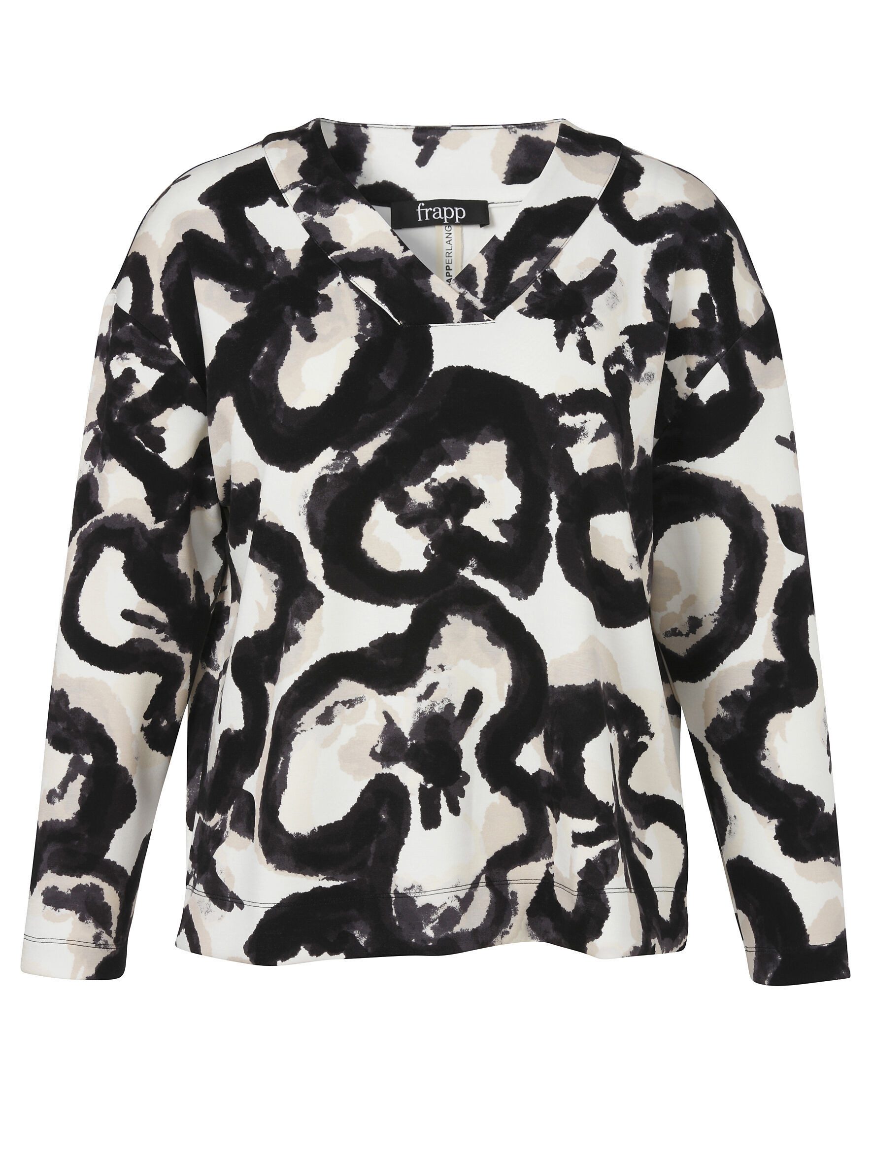 FRAPP Sweatshirt (1-tlg) Große Größen