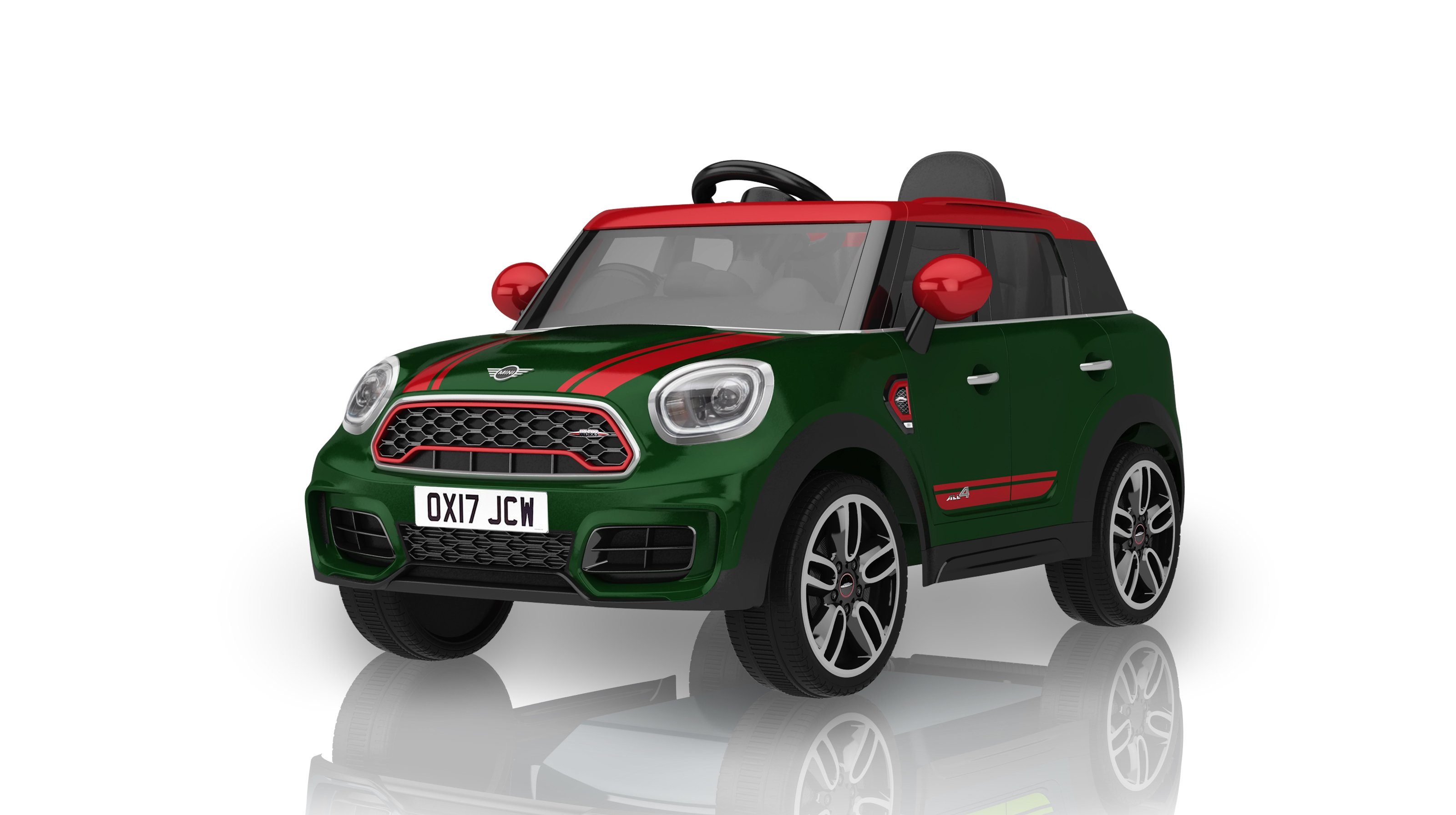 Rollplay Elektro-Kinderauto MINI COUNTRYMAN 12V Premium Kinderfahrzeug 3-6 Jahre