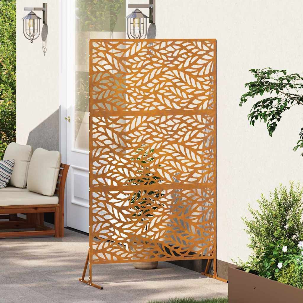 vidaXL Seitenmarkise 100 x 50 x 180 cm Sichtschutz 100x50x180 cm wetterfester Stahl