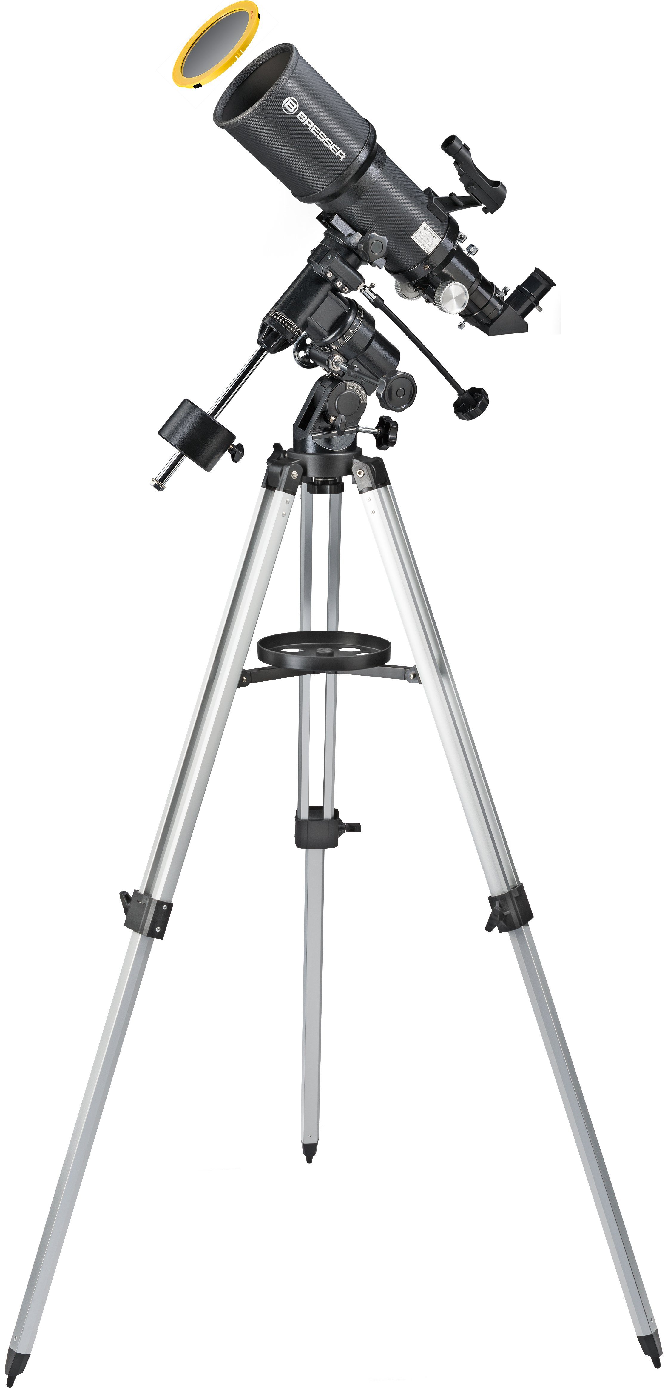 Linsenteleskop BRESSER Polaris-I 102/460 EQ3 Linsenteleskop mit Smartphone-Adapter &…