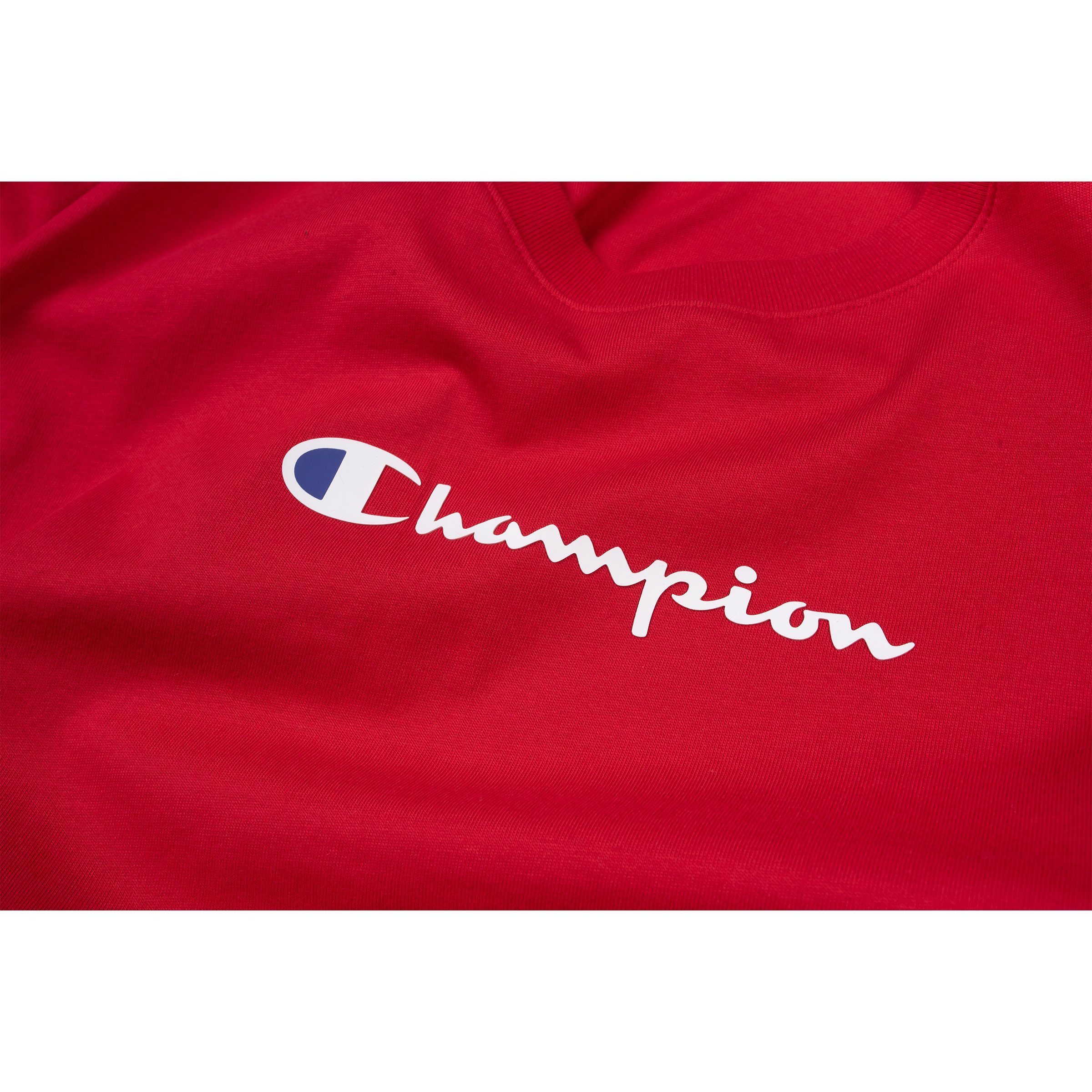 T-Shirt rot Champion (scbl) Crewneck Adult Champion (ryr)/blau T-Shirt 113345 Damen T-Shirt