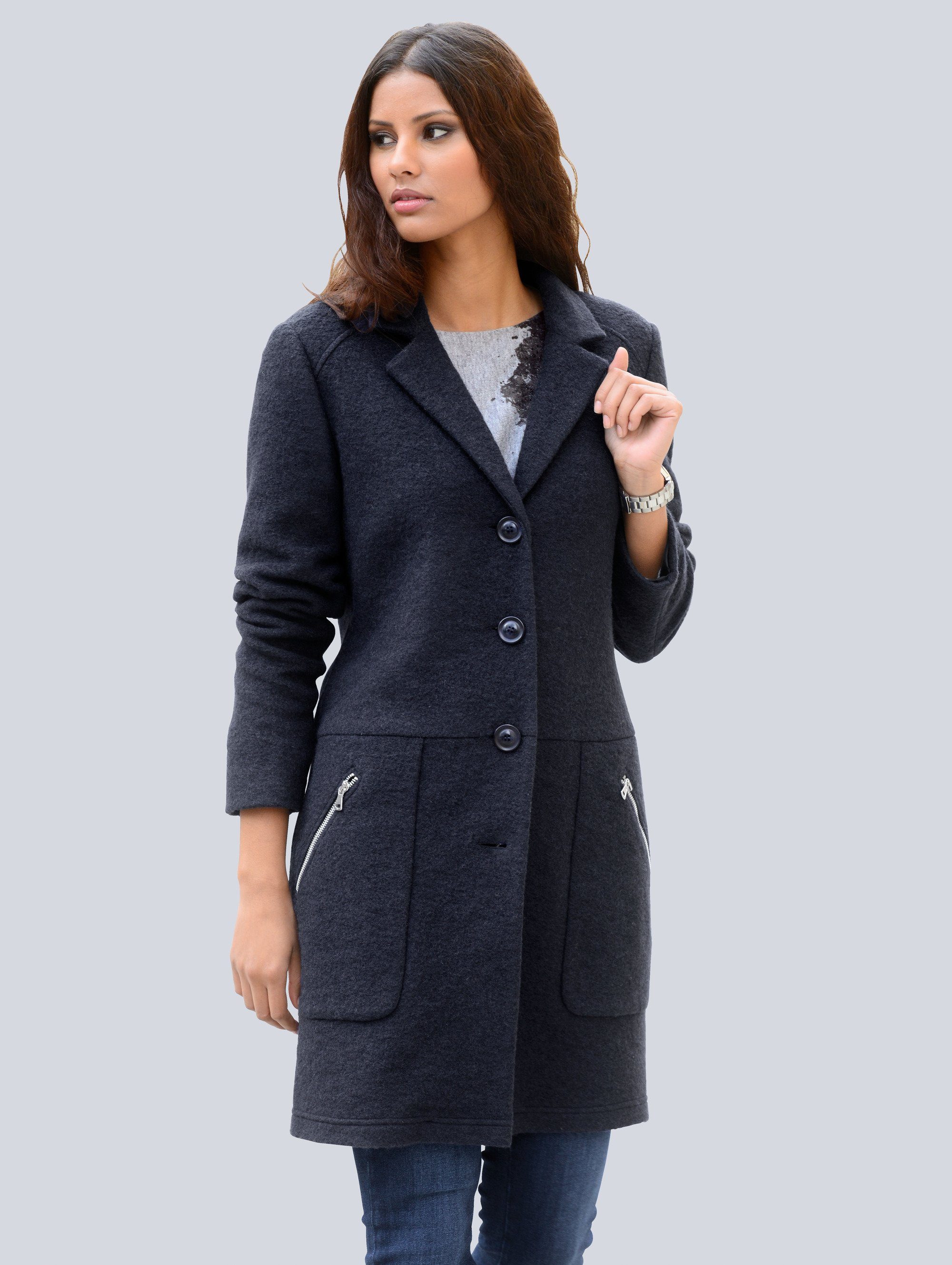 Alba Moda Mantel aus hochwertiger Wollmischung | OTTO