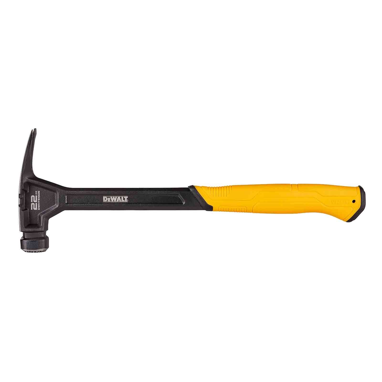 DeWalt Hammer DeWALT Klauenhammer DWHT51005-0, Latthammer, Zimmermannshammer, 624g