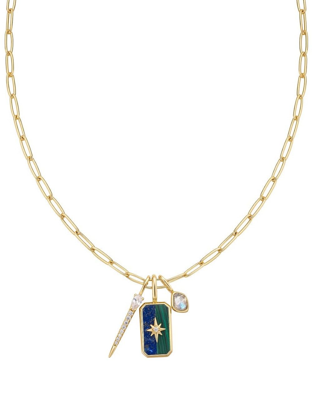 Ania Haie Kette mit Anhänger Ania Haie NST048-08 Set Halskette North Star + 3 Anhänger