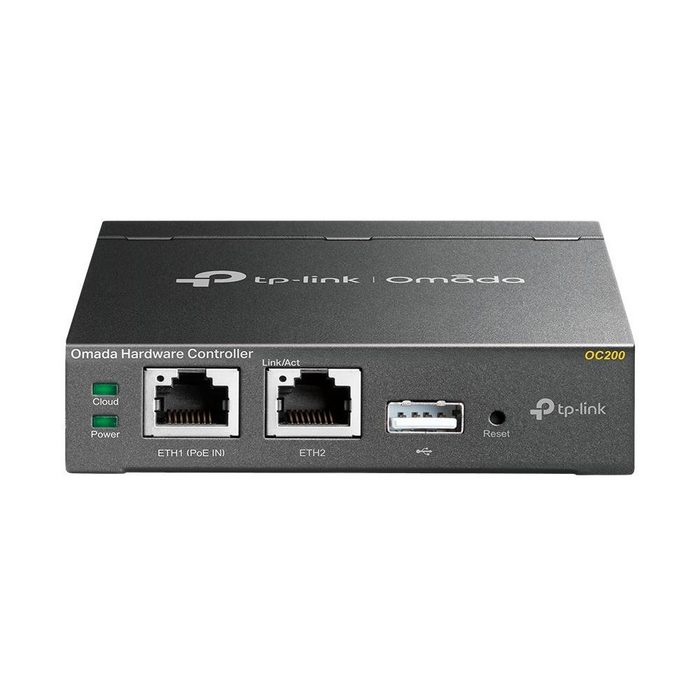 TP-Link OC200 WLAN-Repeater Omada-Hardware-Controller Management für bis zu 100 Omada-Accesspoints WLAN Controller schwarz