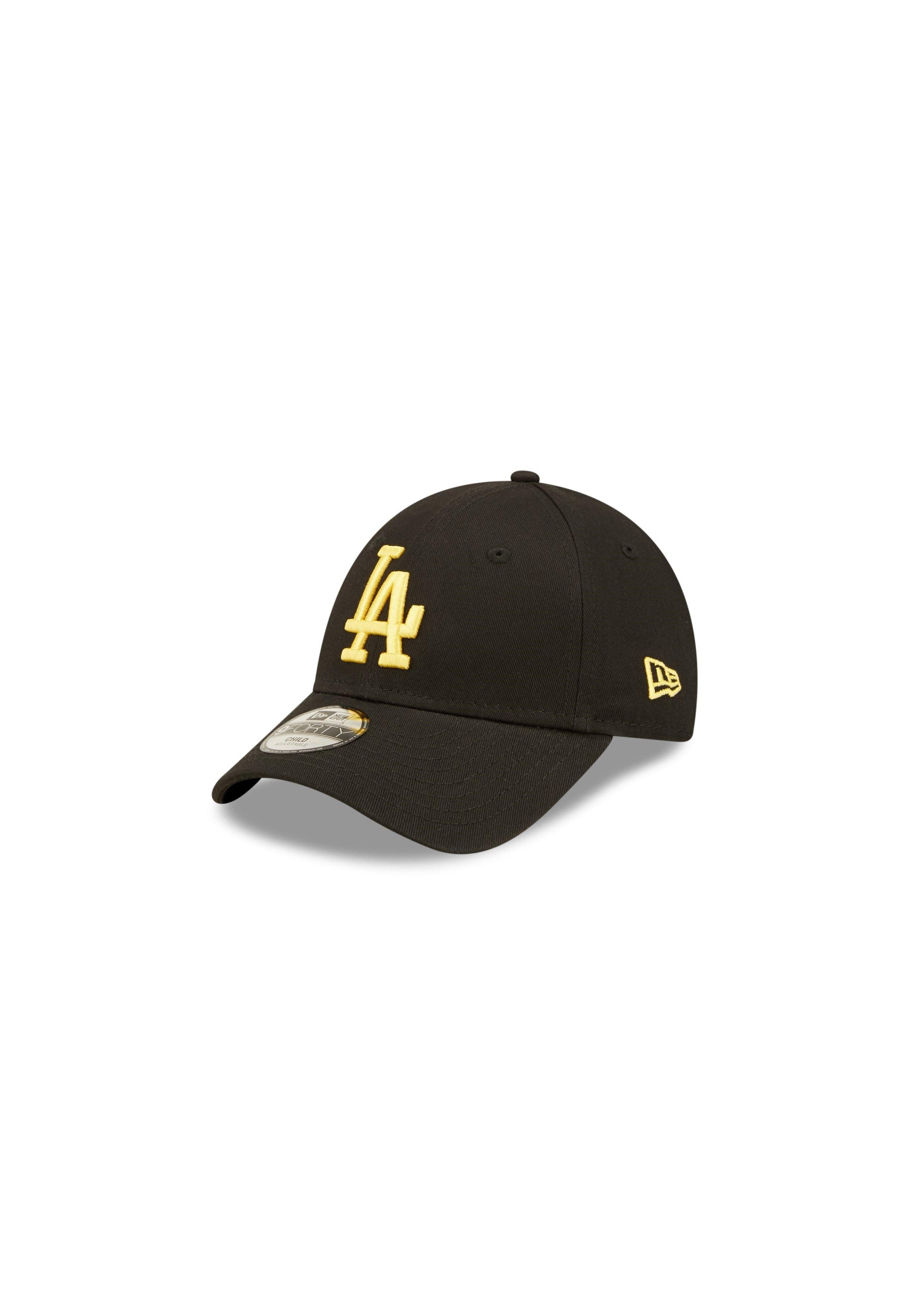 Baseball Cap Los Angeles Dodgers MLB League Essential Black Gold 9Forty Adjustable
