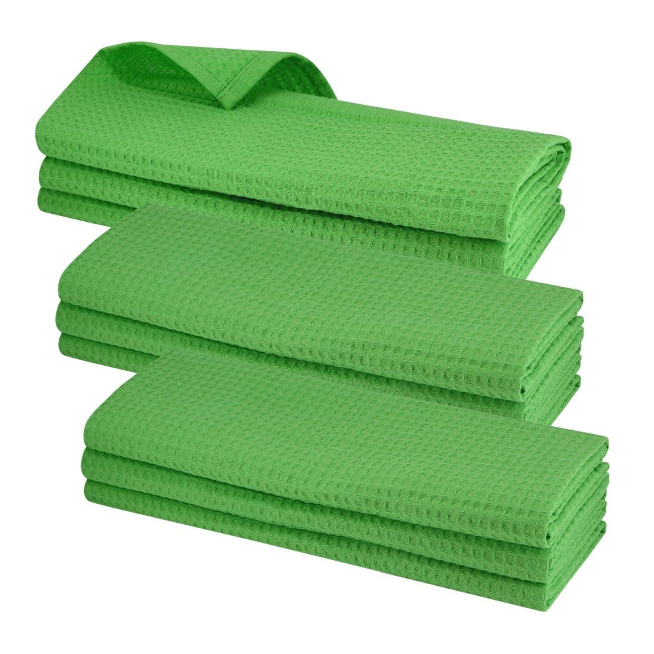 Engelland Geschirrtuch Poliertuch, (Vorteils-Set, 9-tlg., Waffel-Pique), günstig online kaufen