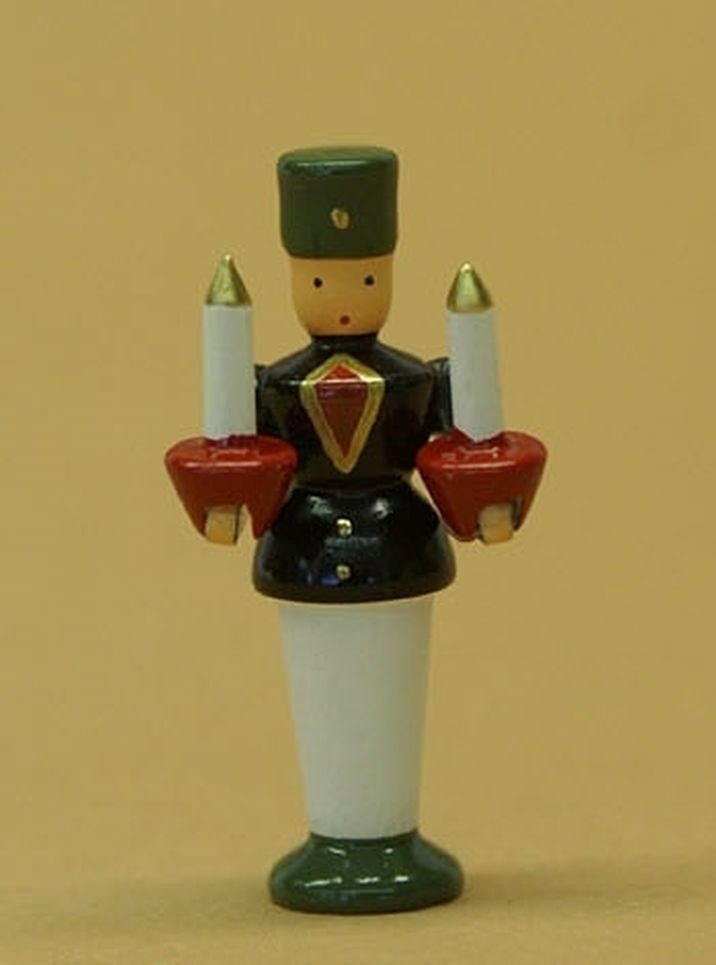 Volkskunst Wolfgang Braun Weihnachtsfigur Bergmann bunt