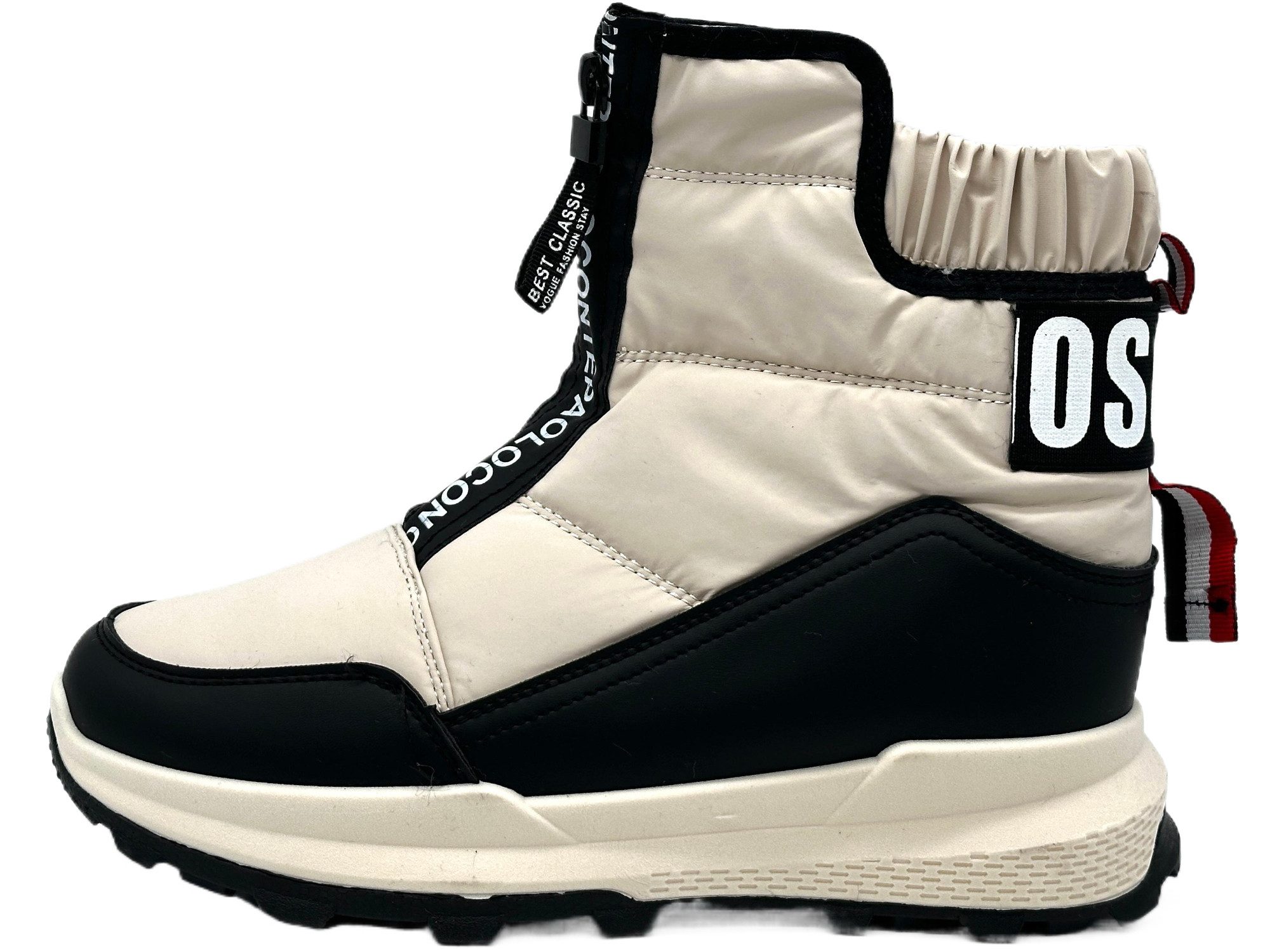 Nowaland Warme Damen Winterstiefeletten mit Reißverschluss Winterstiefelett günstig online kaufen