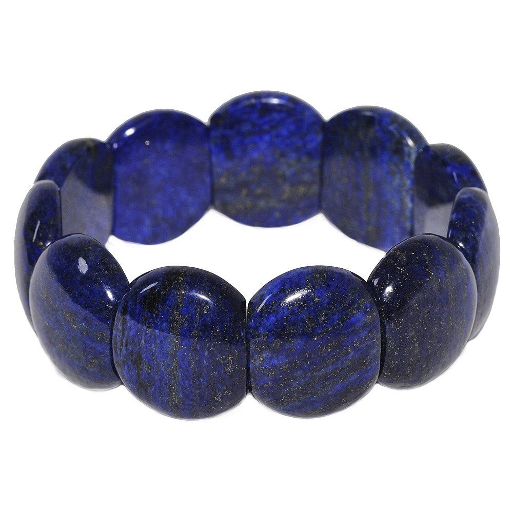 Schmuck Krone Armband Armband aus Lapis-Lazuli, dehnbar